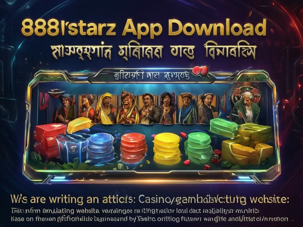 888starz Mobile App Download Interface