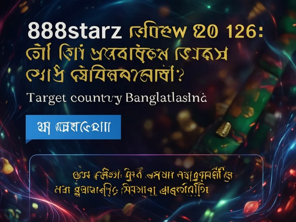 888starz বাংলাদেশ রিভিউ ২০২৬